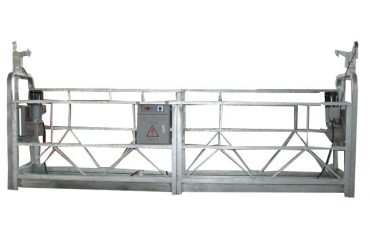 moveable safety rope suspended platform zlp500 with rated capacity 500kg
